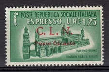 A-4182- CLN 1945 PONTE CHIASSO Sassone n° 14  nuovo MNH** serie completa