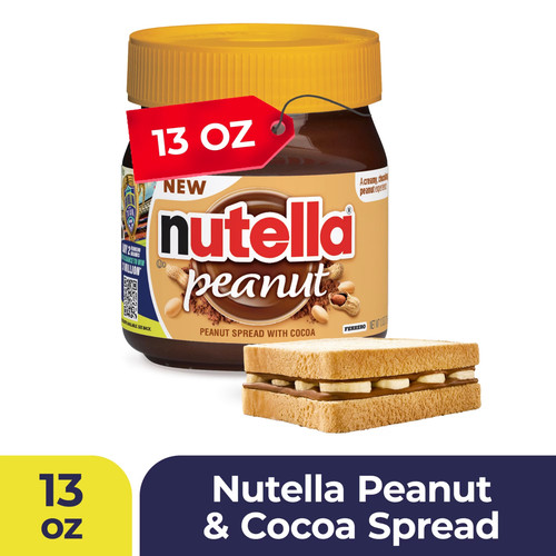 Nutella peanut spread with - peanut,