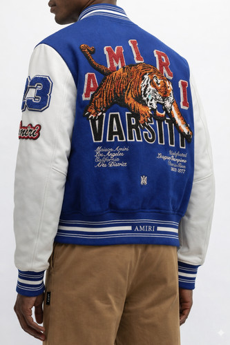Giacca amiri varsity blu - giacca, lana