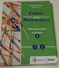 colori della matematica - ed. verde – vol. 1 - algebra - petrini - 9788849421699