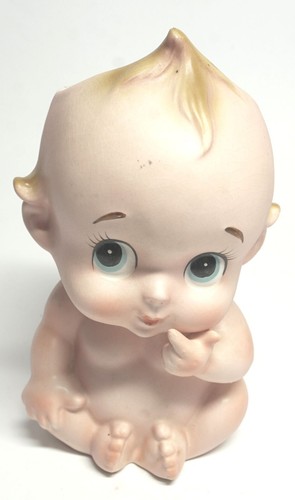 Bambola vintage lefton kewpie - bambola,