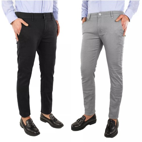 Pantaloni uomo chino slim fit