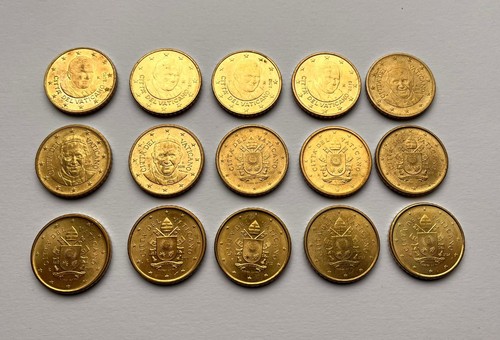 Lotto monete centesimi - 15, 50