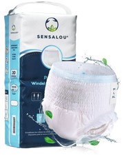 Sensalou Pantaloni per incontinenza super adulti uomo donna pannolini pantaloni protettivi