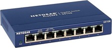 NETGEAR GS108 – Switch Ethernet Gigabit 8 Ports