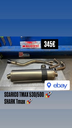 Marmitta tmax 530 500 shark - tmax,