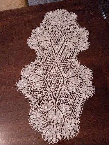 Centrotavola fatto uncinetto - fatto, a