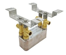 Nordic Tec scambiatore di calore a piastre 25-100kW 3/4' +/- isolamento supporto