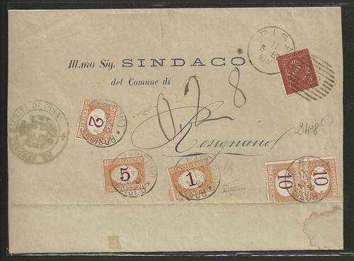Regno 1863 la rue su - 1863, 2c.