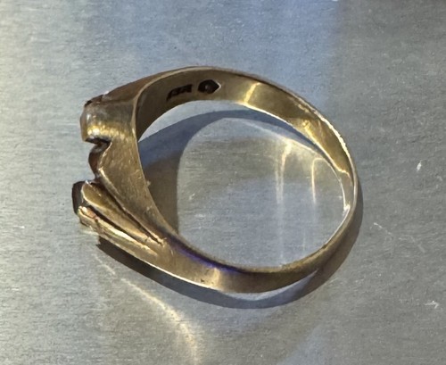 Anello vintage oro giallo - anello,