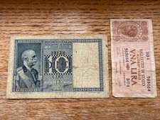 Lotto 2 Banconote Regno