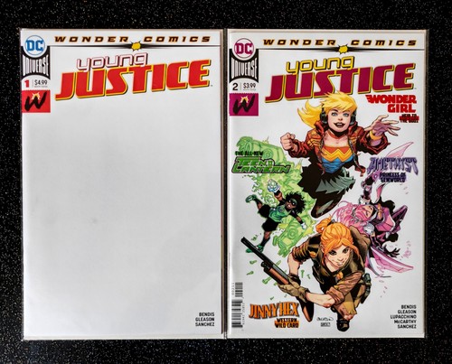 Wonder comics young justice - dc,
