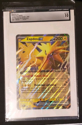 Pokemon 151 jumbo cgc - jumbo,