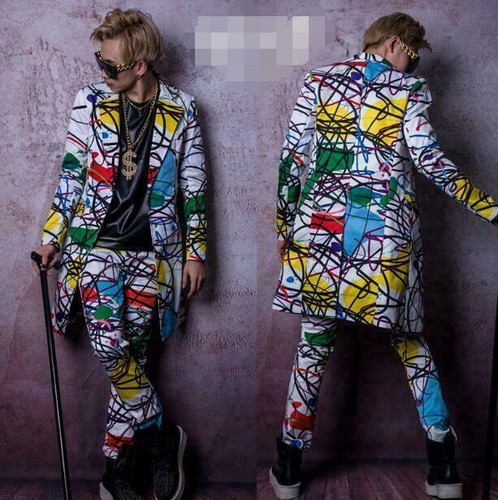 Giacca lunga uomo - , scenografia