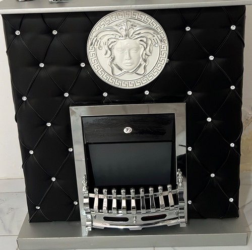 Camino versace elettrico come - camino,