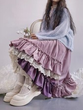 Japanese Women lolita ruffle