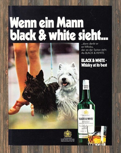 Black white whisky - white,