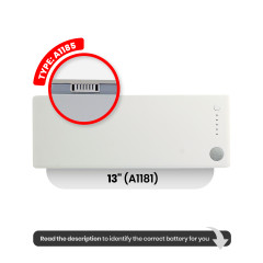 Battery for macbook - (a1185),
