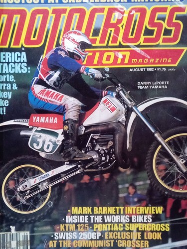 August 1982 issue - , motocross