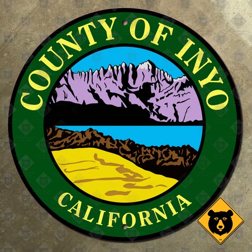 Insegna sigillo inyo county - sigillo,
