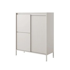 Credenza alta 3 ante push open