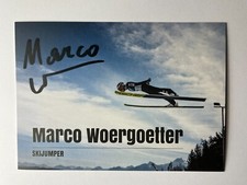Autografo MARCO WÖRGÖTTER-Ski Jumping AUSTRIA-Oro Olimpiadi Giovanili 2020-AK firmata
