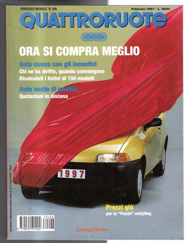Quattroruote 496 febbraio - quattroruote, n