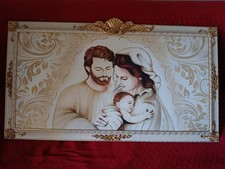 QUADRO SACRA FAMIGLIA CORNICE