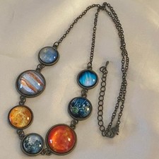 Vintage planet, solar system