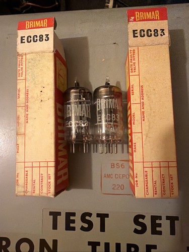 Brimar ecc83 pair nos - ecc83,