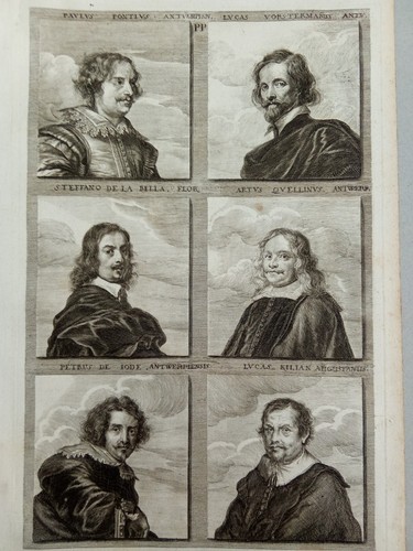 Incisione antica 1675 - incisione, ritratti