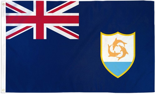 Bandiera anguilla 3x5ft - anguilla,