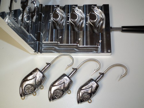 Saltwater guppy jig stampo - saltwater,