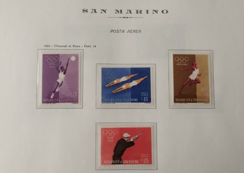 San marino 1960 olimpiadi - san, di