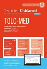 testbusters kit advanced tolc med (3 TOMI) test medicina 2023/2024 AA.VV. 979125