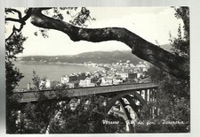 VECCHIA CARTOLINA BIANCO E NERO DI VARAZZE RIVIERA DEI FIORI BIANCO E NERO 