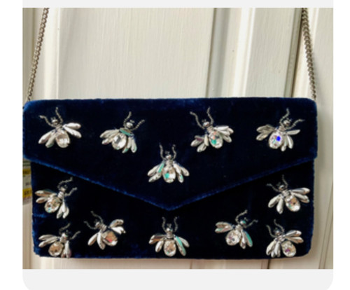 Nuova pochette blu - nuova, navy