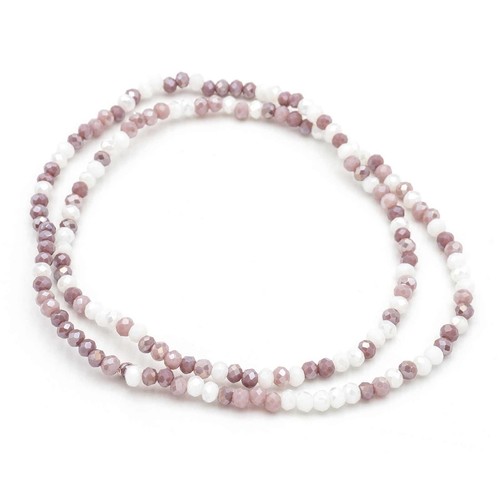 Filo perle vetro 3 mm - di,