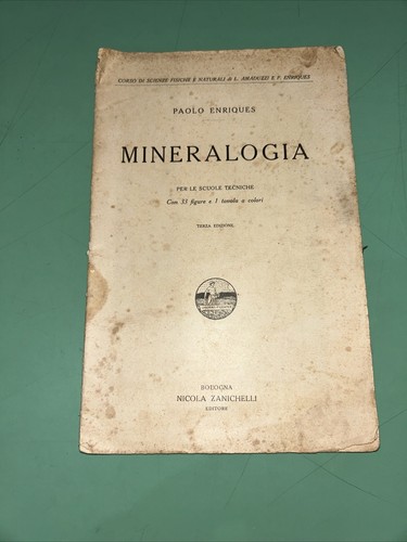 Mineralogia paolo enriques - paolo,