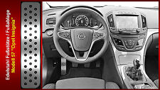 Poggiapiedi poggiapiedi pedale Opel Insignia OPC Sports Tourer Cosmo acciaio inox