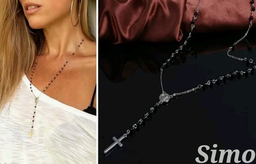 Collana donna catena rosario - donna,