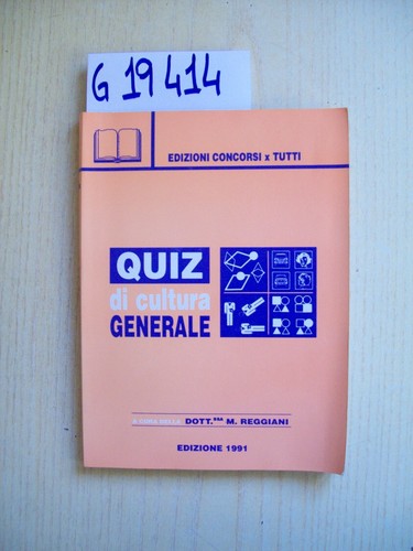 Reggiani quiz di cultura - reggiani,