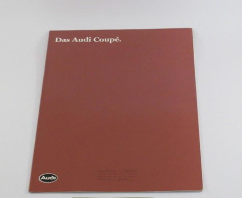 Audi coupè brochure - coupè,