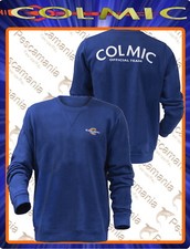 Felpa colmic blue girocollo - blue,