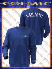 Felpa Colmic BLUE girocollo official team - cotone TG M