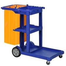 HOMCOM Carrello Pulizie a 3