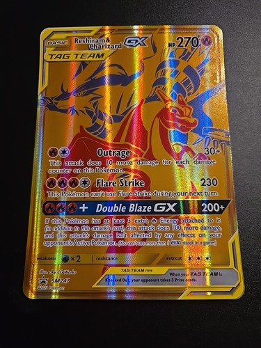 Carta pokémon reshiram - carta,