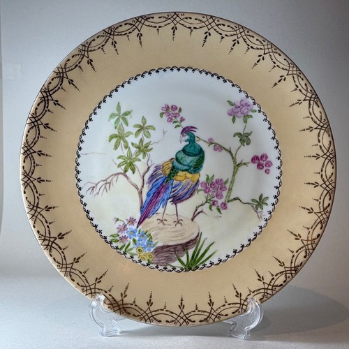 Antique hand painted plate