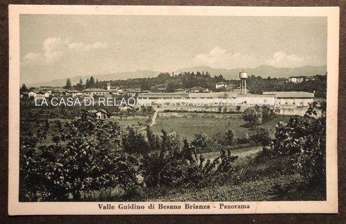 Cartolina besana brianza - cartolina, valle