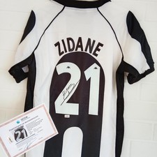 Maglia Zinedine Zidane firmata